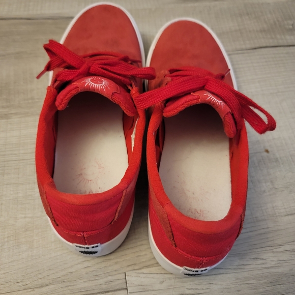 Nike Red and White Athletic Shoes - Picture 5 of 9